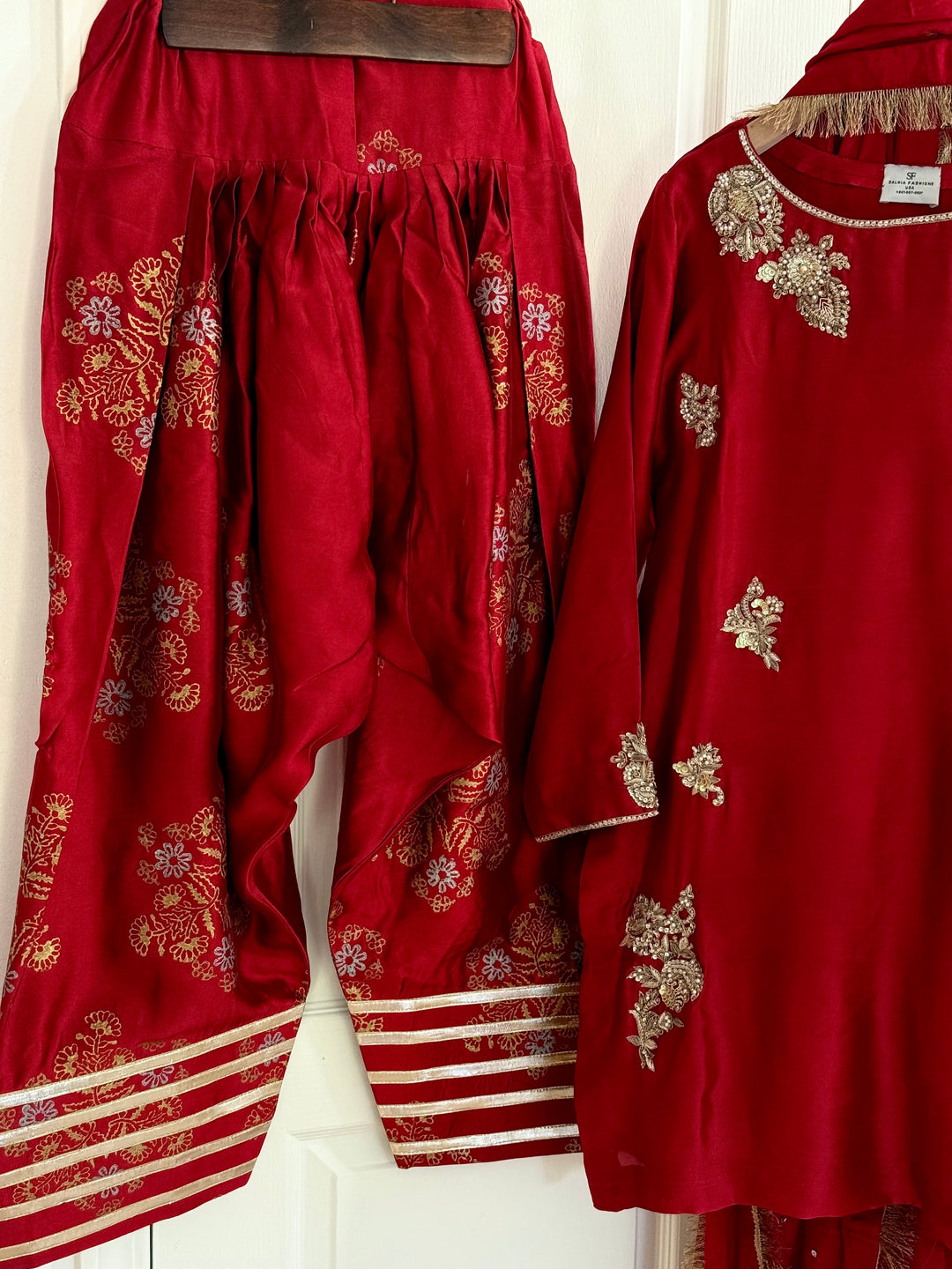 PURE SHEESHA SILK FARSHI SHALWAR FRSH34