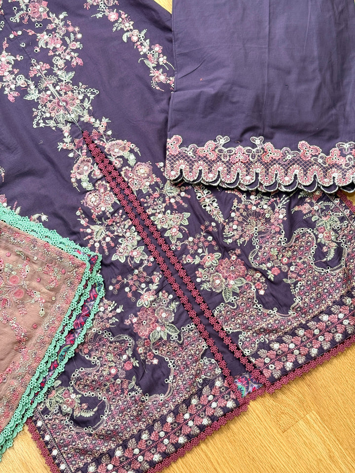 HUSSAIN REHAR LUXURY LAWN COLLECTION 2025 IRRIS