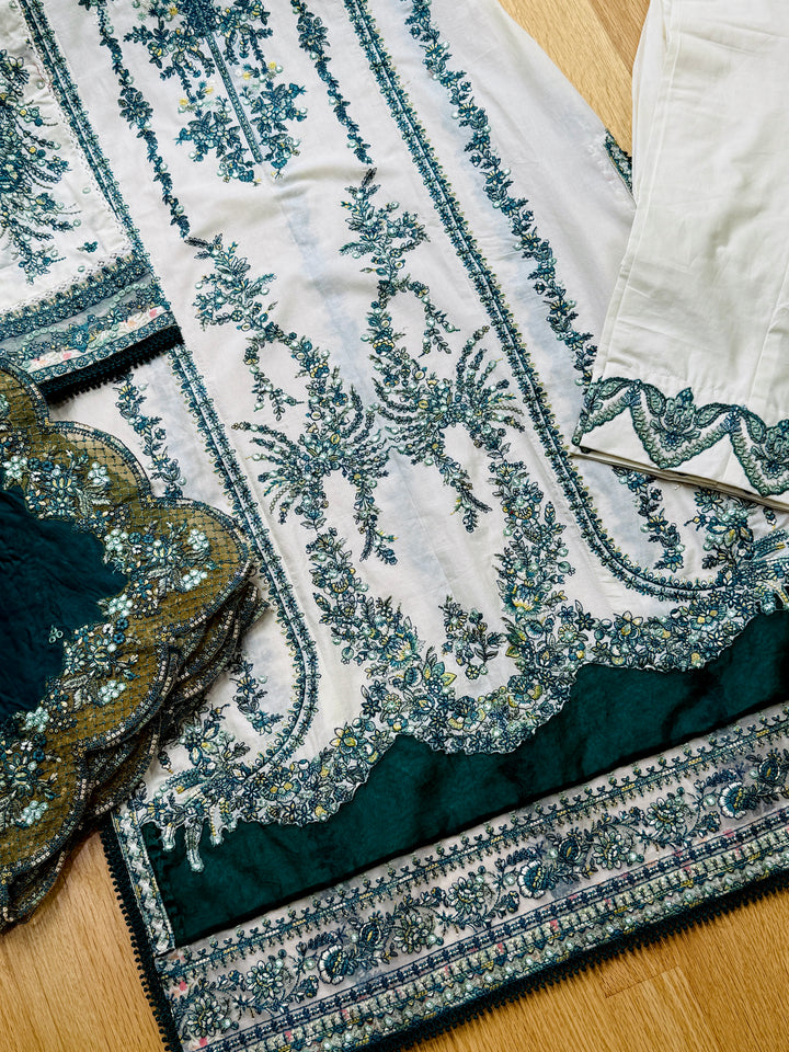 HUSSAIN REHAR LUXURY LAWN COLLECTION 2025 VEIL