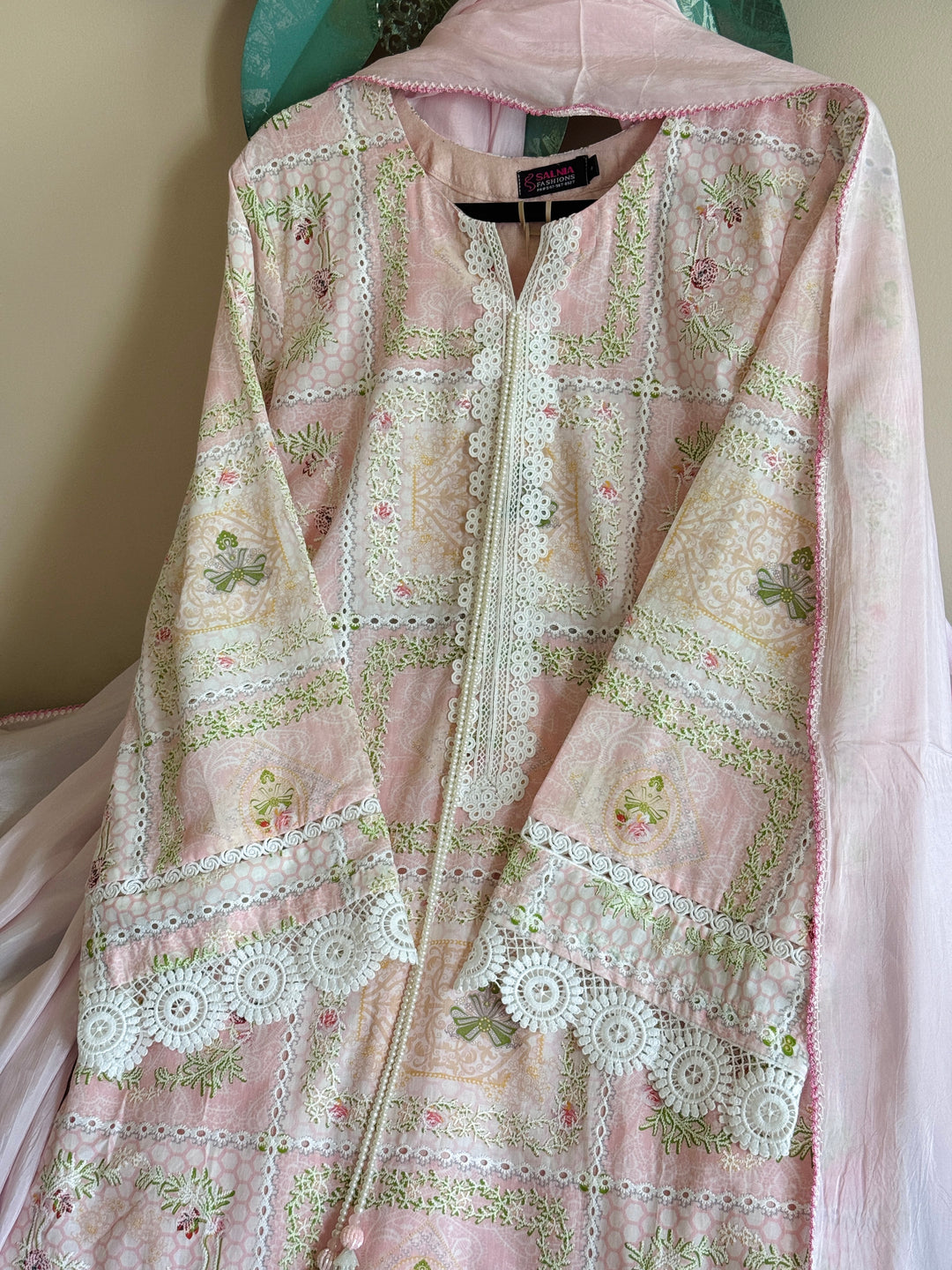 SCHIFFLI EMBROIDERED FARSHI SHALWAR SCFR02