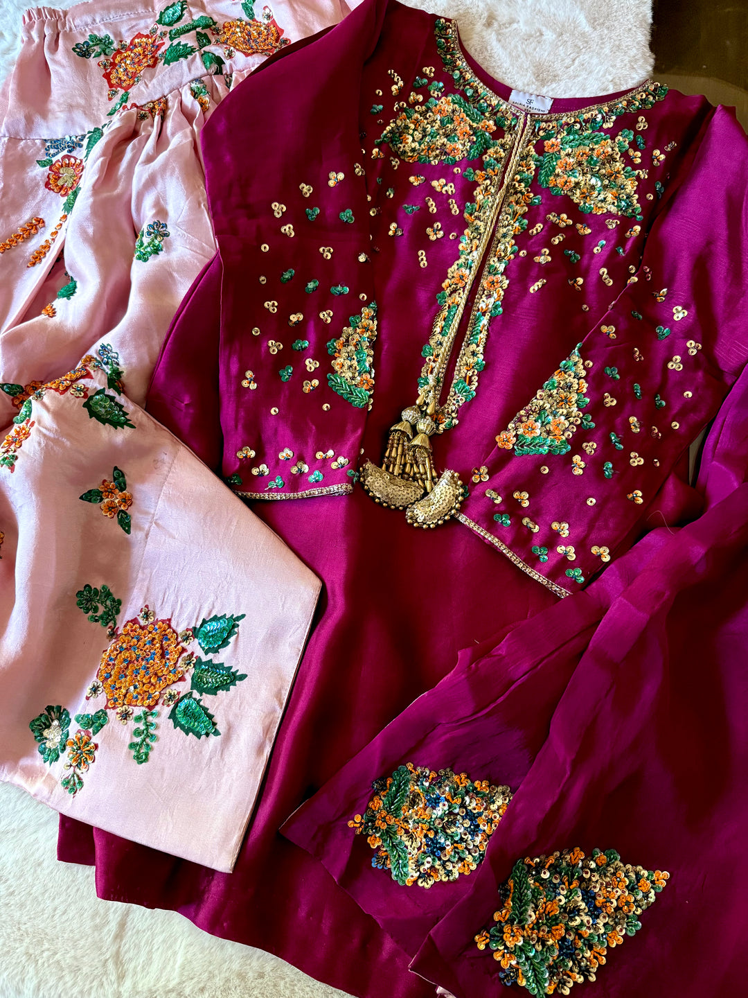 PURE SHEESHA SILK FARSHI SHALWAR FRSH40
