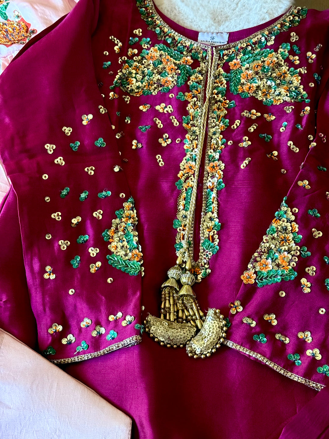 PURE SHEESHA SILK FARSHI SHALWAR FRSH40