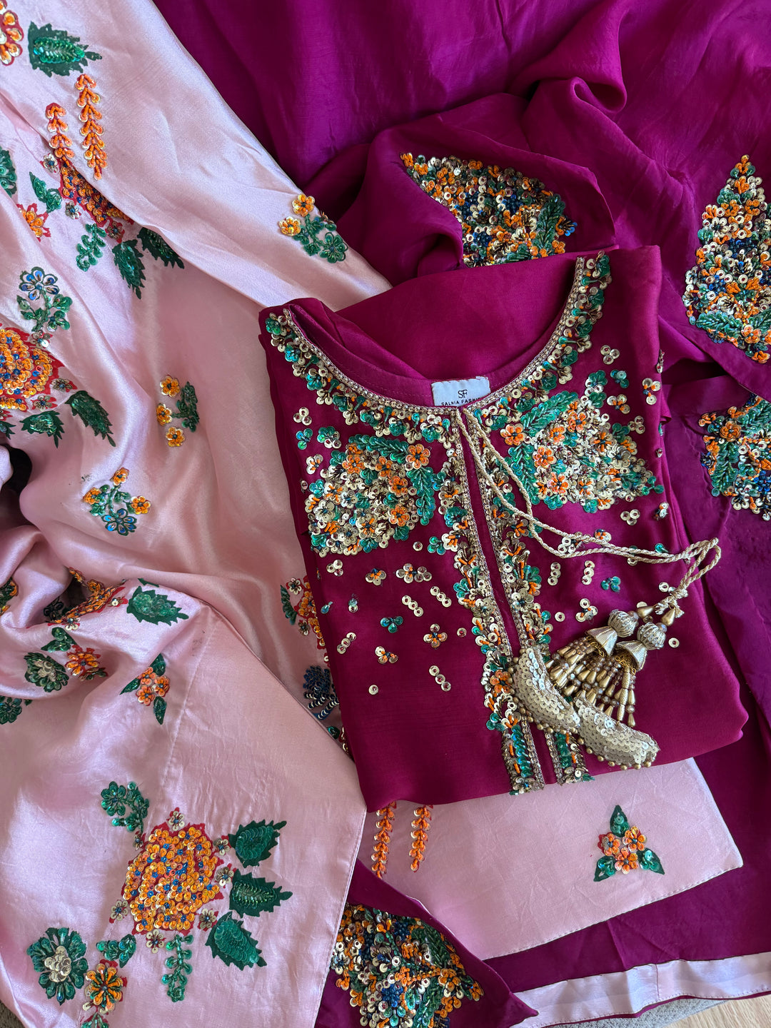 PURE SHEESHA SILK FARSHI SHALWAR FRSH40
