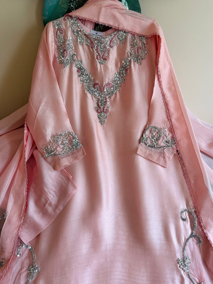 HEAVY PURE SILK CUSTOM PARTYWEAR MUSF01