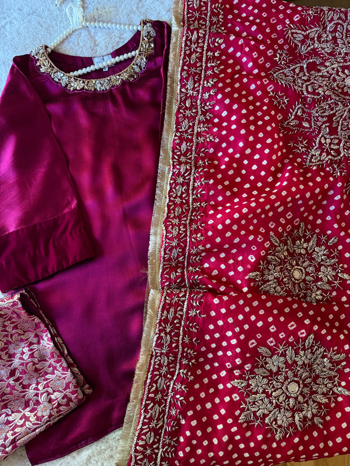 PARTYWEAR CHUNRI SUITS CHSF01