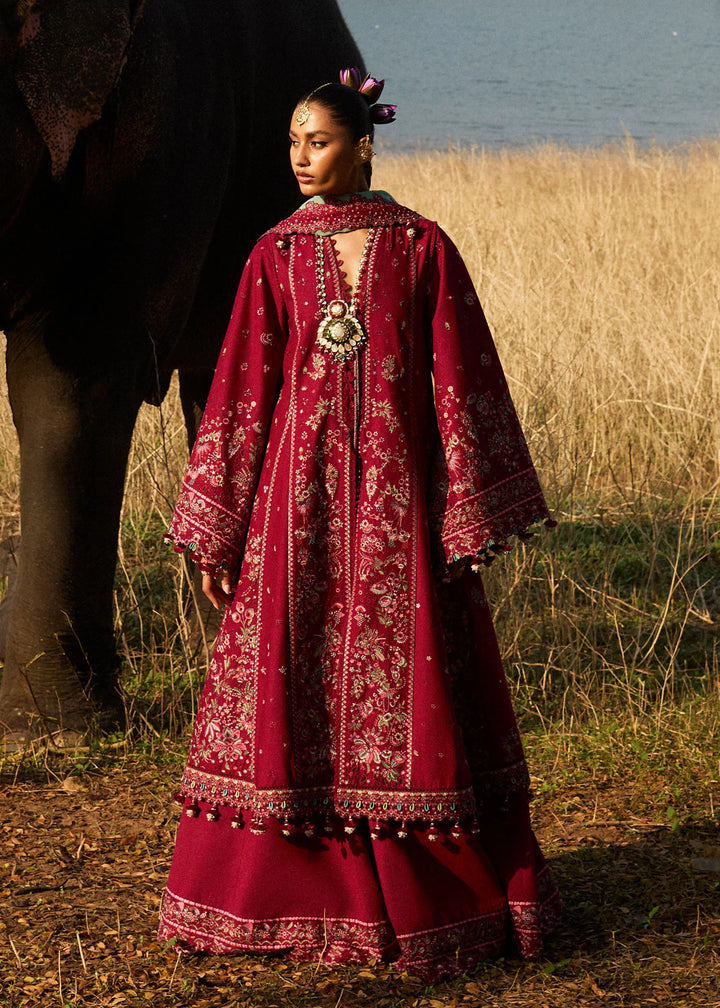 HUSSAIN REHAR LUXURY LAWN COLLECTION 2025 MAHOGANY