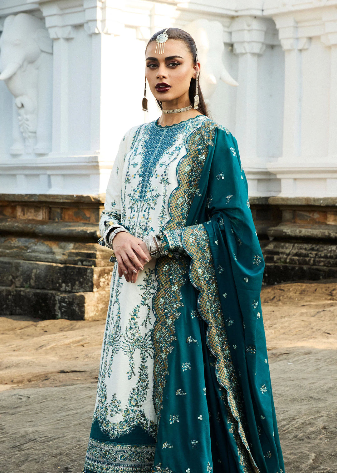 HUSSAIN REHAR LUXURY LAWN COLLECTION 2025 VEIL