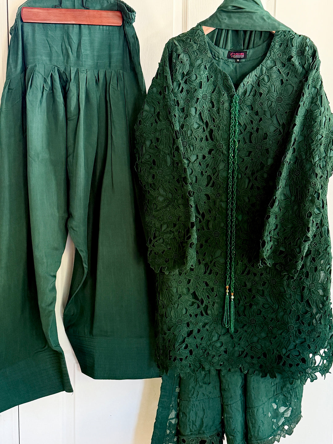 CUTWORK EMBROIDERED FARSHI SHALWAR SCFR14