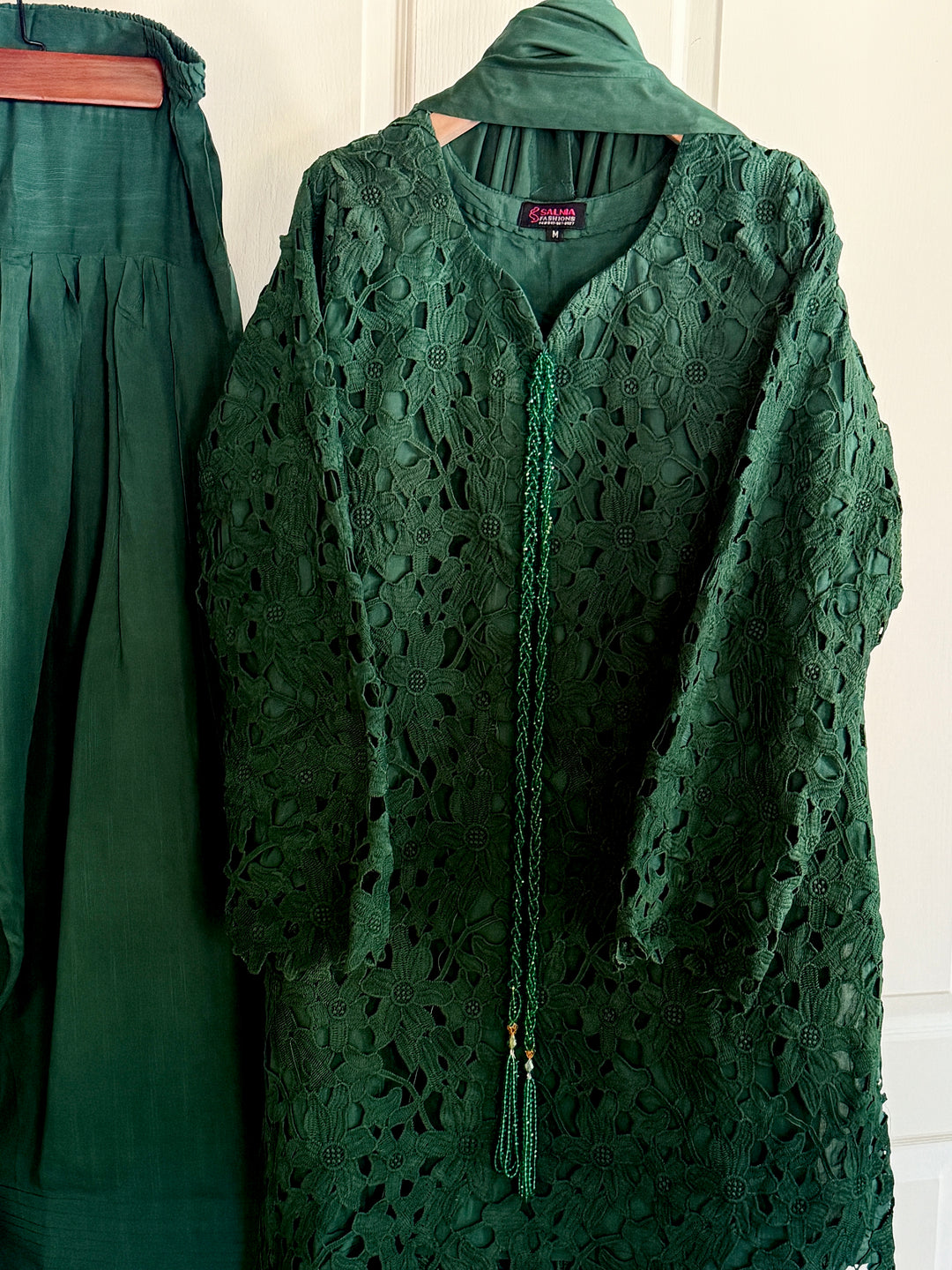 CUTWORK EMBROIDERED FARSHI SHALWAR SCFR14