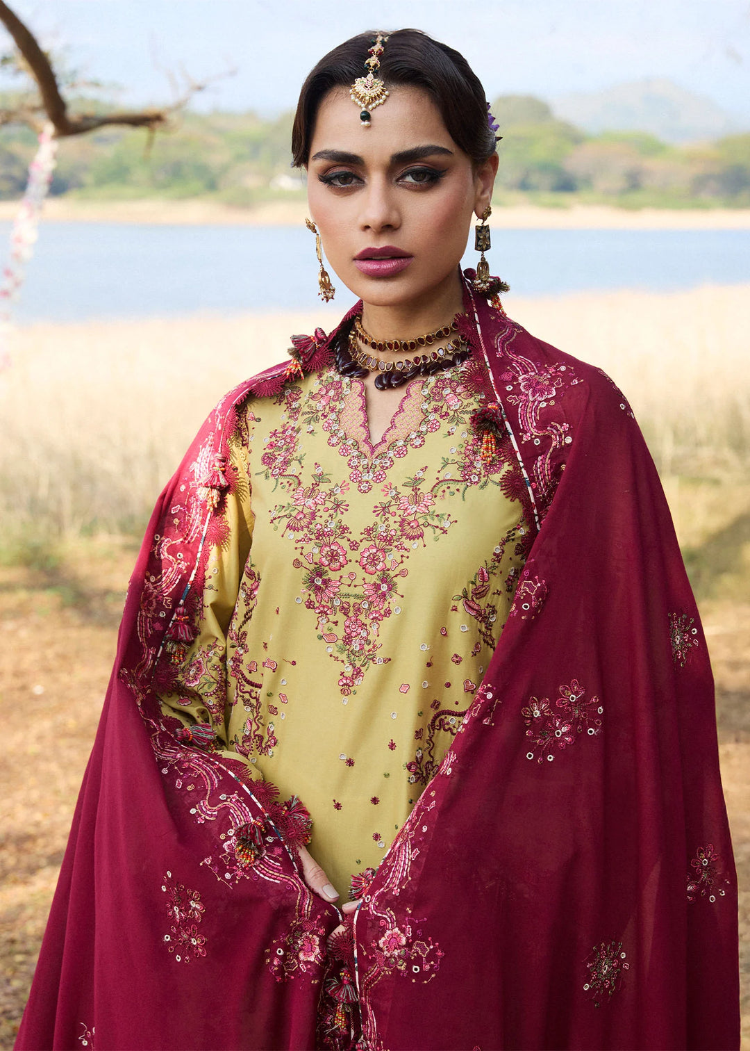 HUSSAIN REHAR LUXURY LAWN COLLECTION MINTED