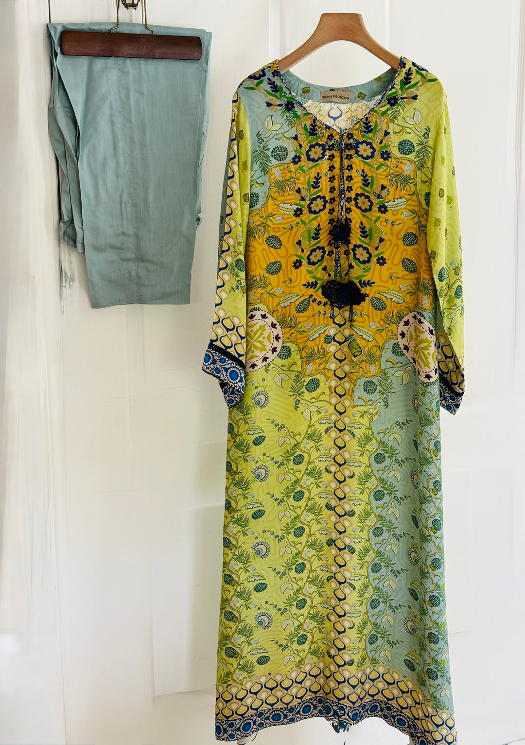 PURE CREPE SILK FUSION KAFTAN SFKF19