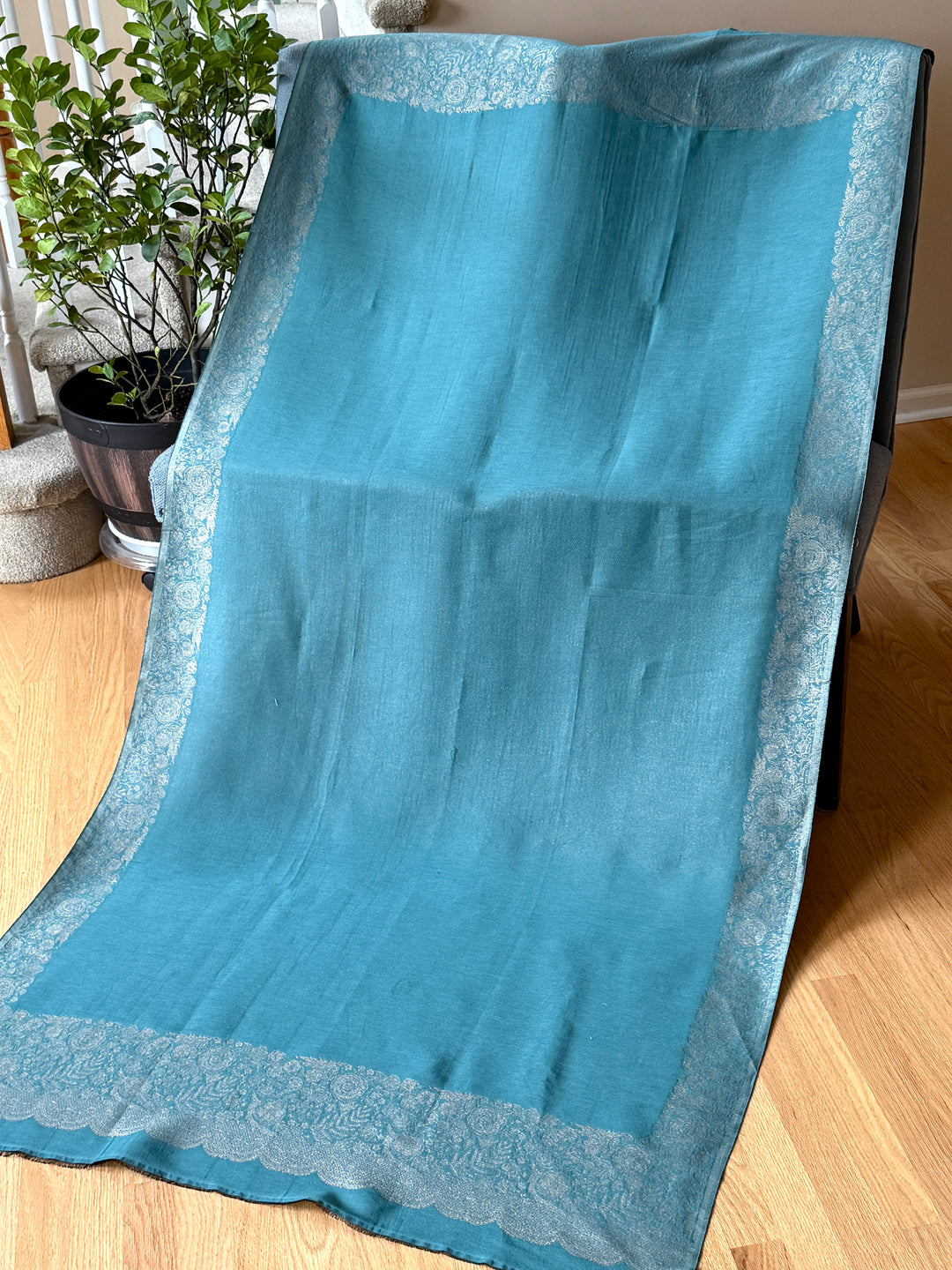 KHANI MOONLIGHT WOVEN PASHMINA SHAWL KHSF17