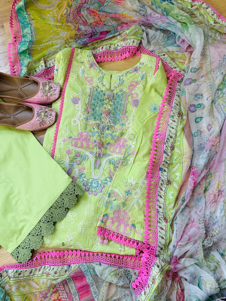 ANSAB JAHANGIR ZOHA LUXURY LAWN LOTUS POD