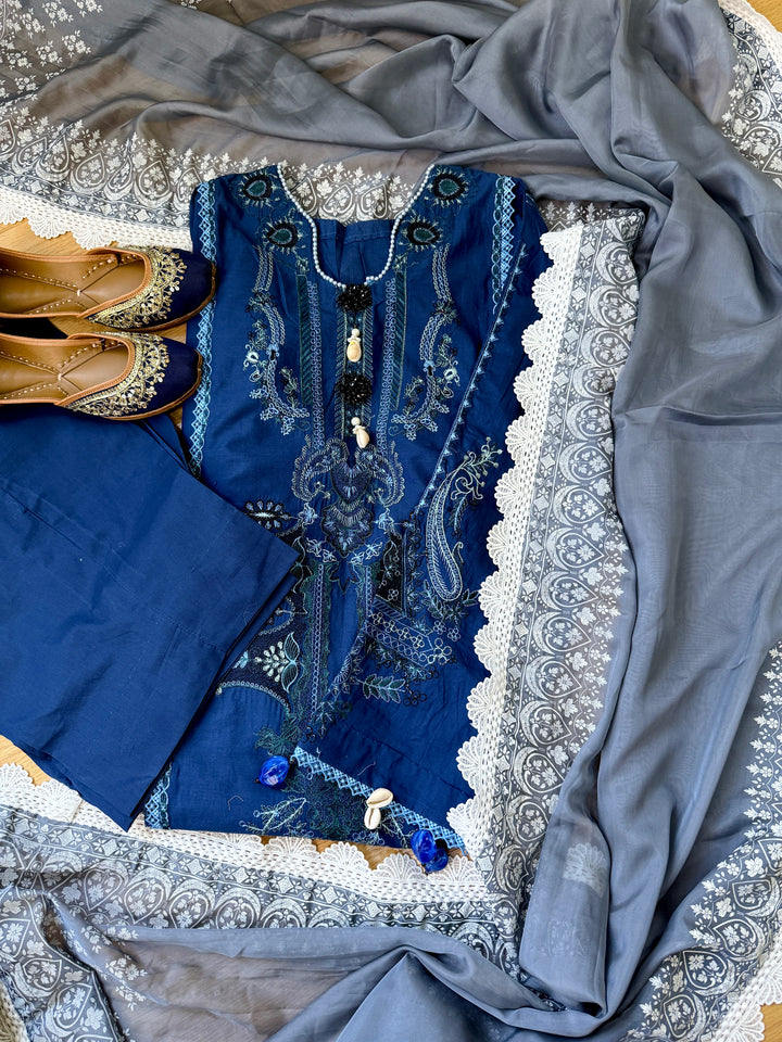 ANSAB JAHANGIR ZOHA LUXURY LAWN YLANG