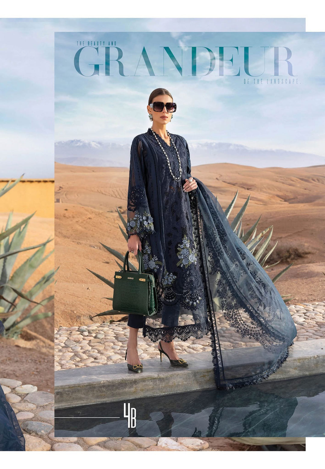 MARIAB LUXURY LAWN COLLECTION 4B