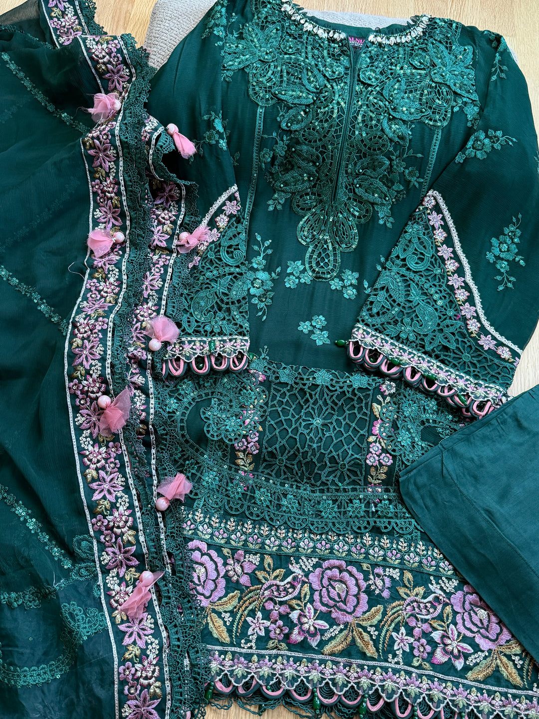 CHIFFON PARTYWEAR SUIT ALPW108