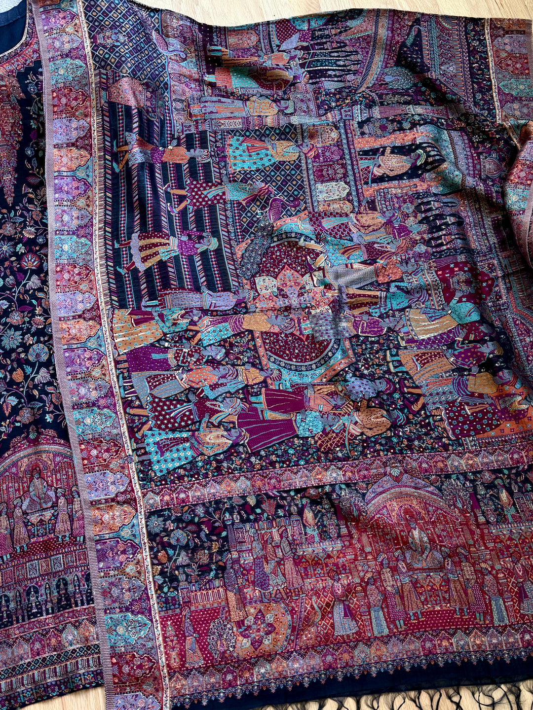 KHANI WOVEN PURE SILK SUIT KNSF02