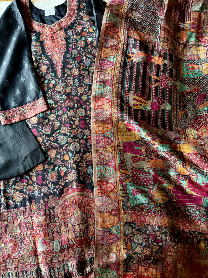 KHANI WOVEN PURE SILK SUIT KNSF02