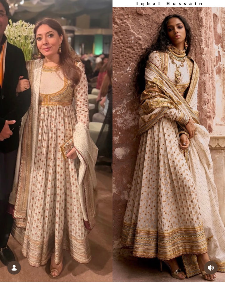 IQBAL HUSSAIN INSPIRED FROCK IHSF01