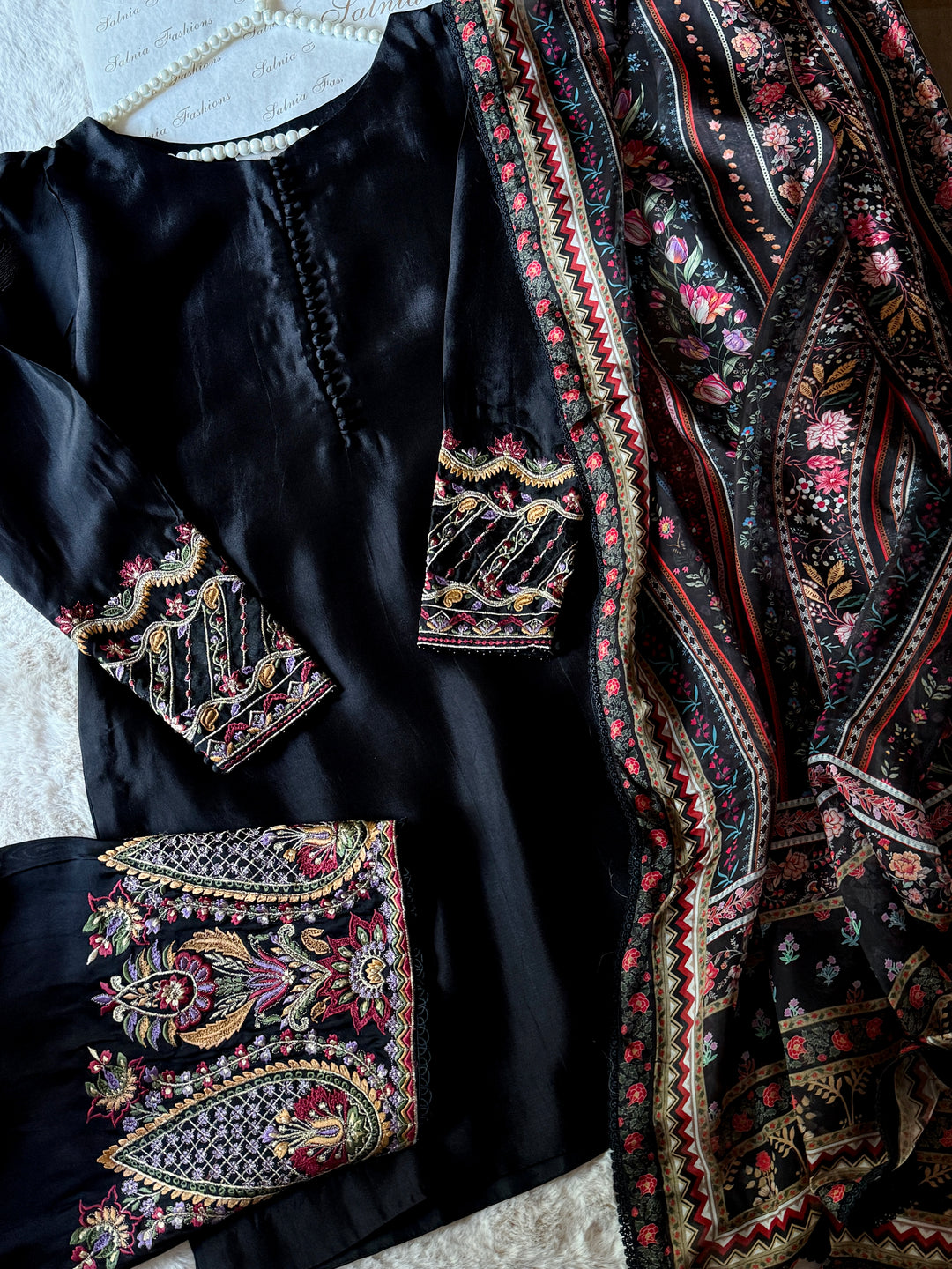 FAIZA SAQLAIN LUXE SILK EIDT LULIA