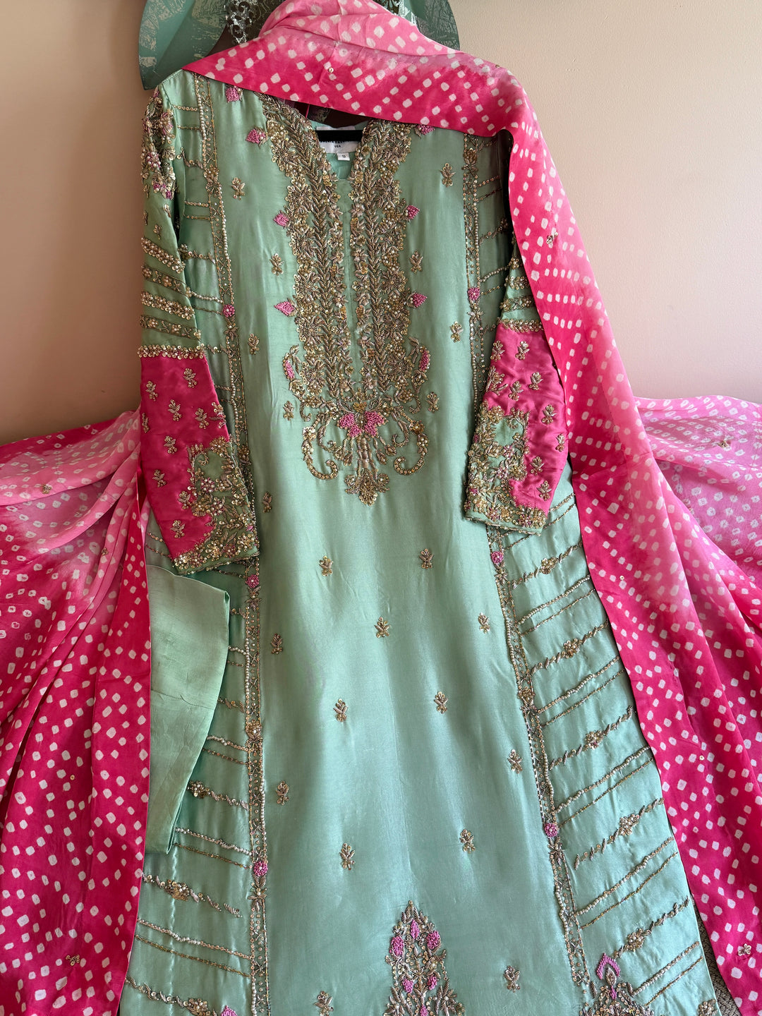 HEAVY CHUNRI WEDDING FORMAL PARTYWEAR MUSF11