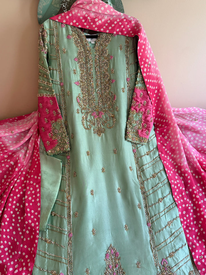 HEAVY CHUNRI WEDDING FORMAL PARTYWEAR MUSF11