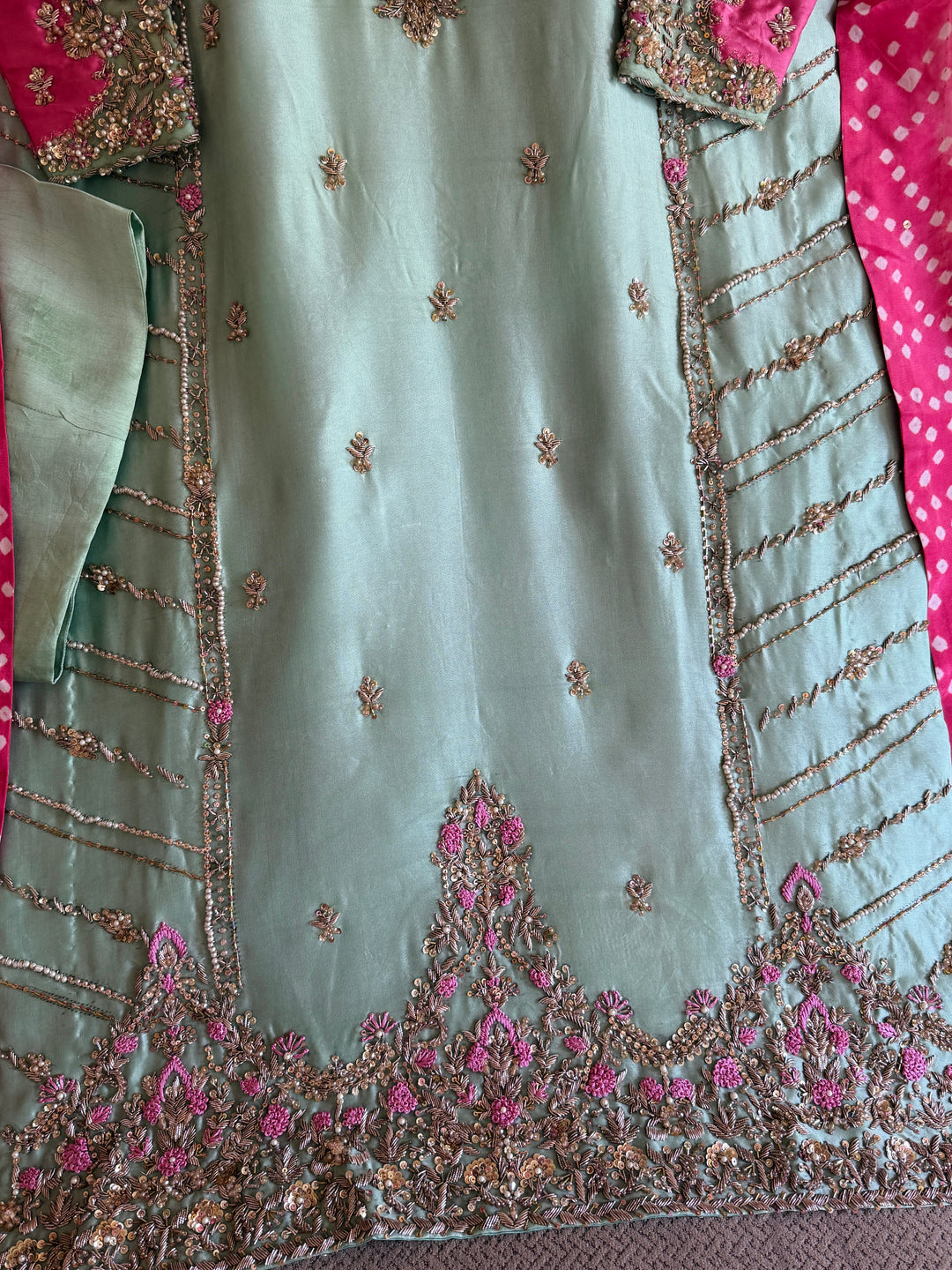 HEAVY CHUNRI WEDDING FORMAL PARTYWEAR MUSF11