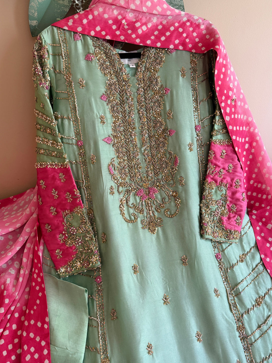 HEAVY CHUNRI WEDDING FORMAL PARTYWEAR MUSF11