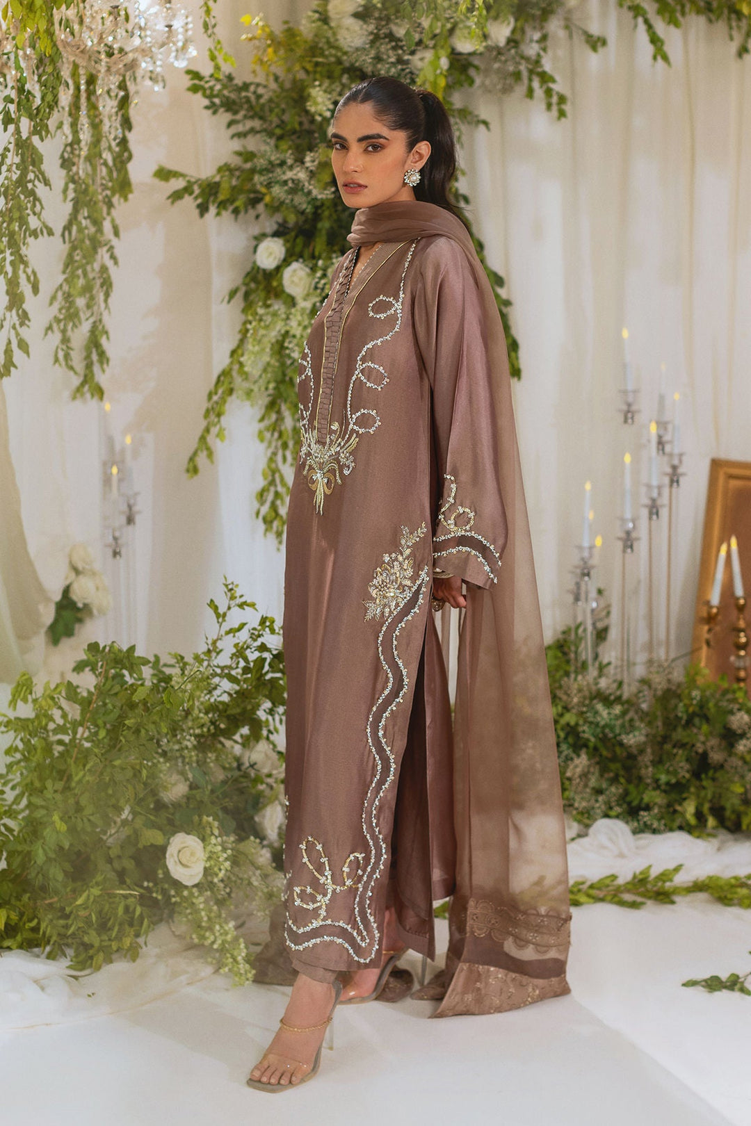 HEAVY PURE SILK CUSTOM PARTYWEAR MUSF04