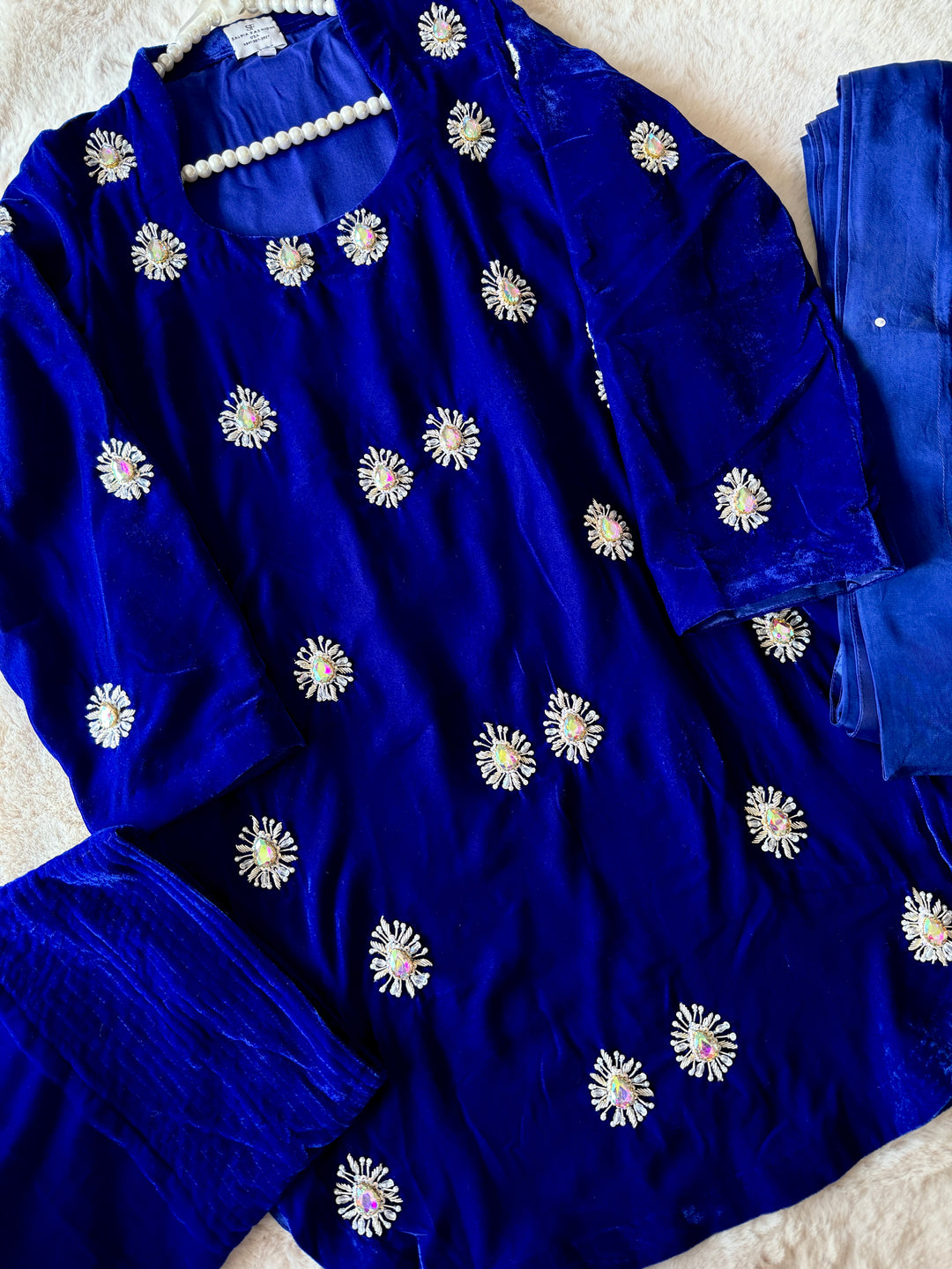 BLAZER STYLE JEWEL FARSHI SHALWAR FRSH14