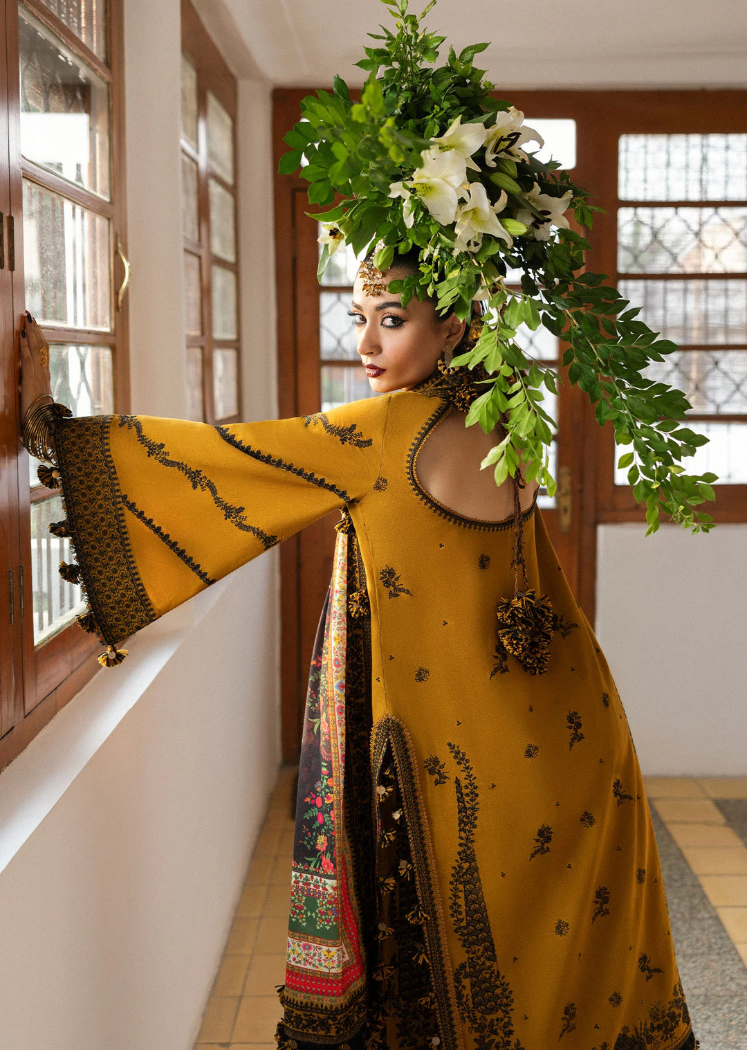 HUSSAIN REHAR WINTER COLLECTION SAAGE HRSF08