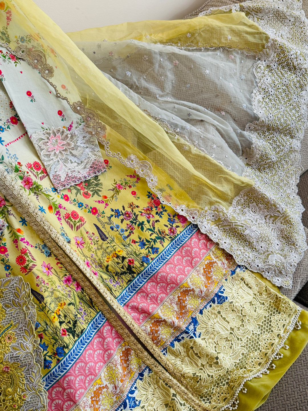 FAIZA SAQLAIN LUXURY LAWN COLLECTION AYA ARTA