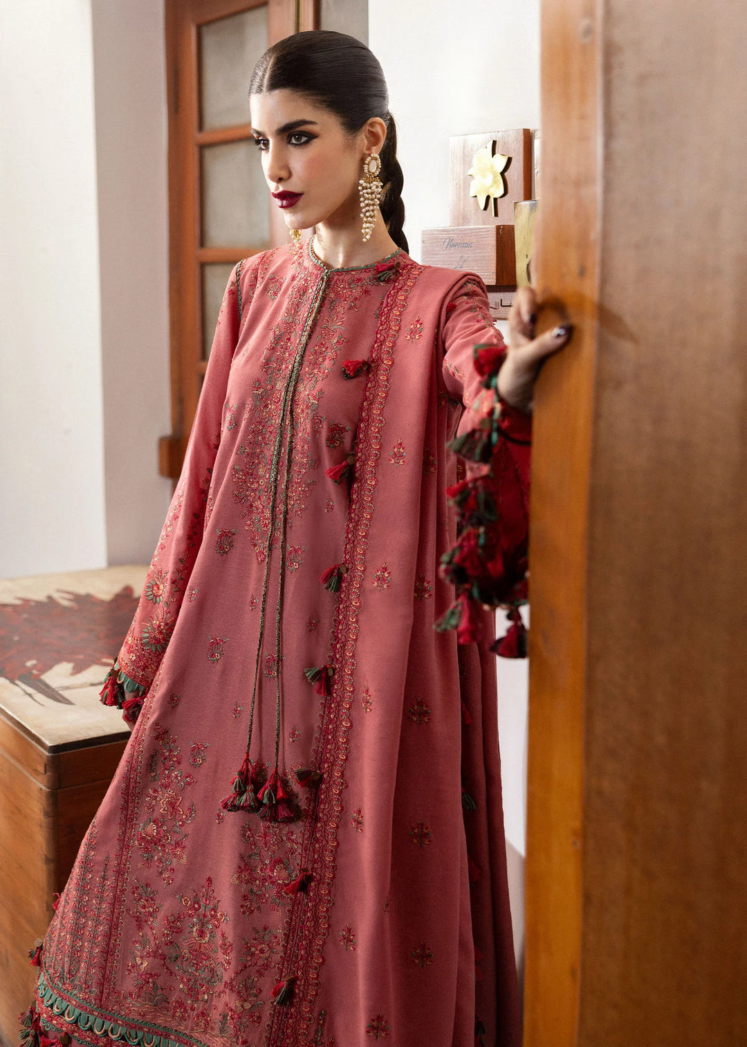 HUSSAIN REHAR WINTER COLLECTION TULLE HRSF03