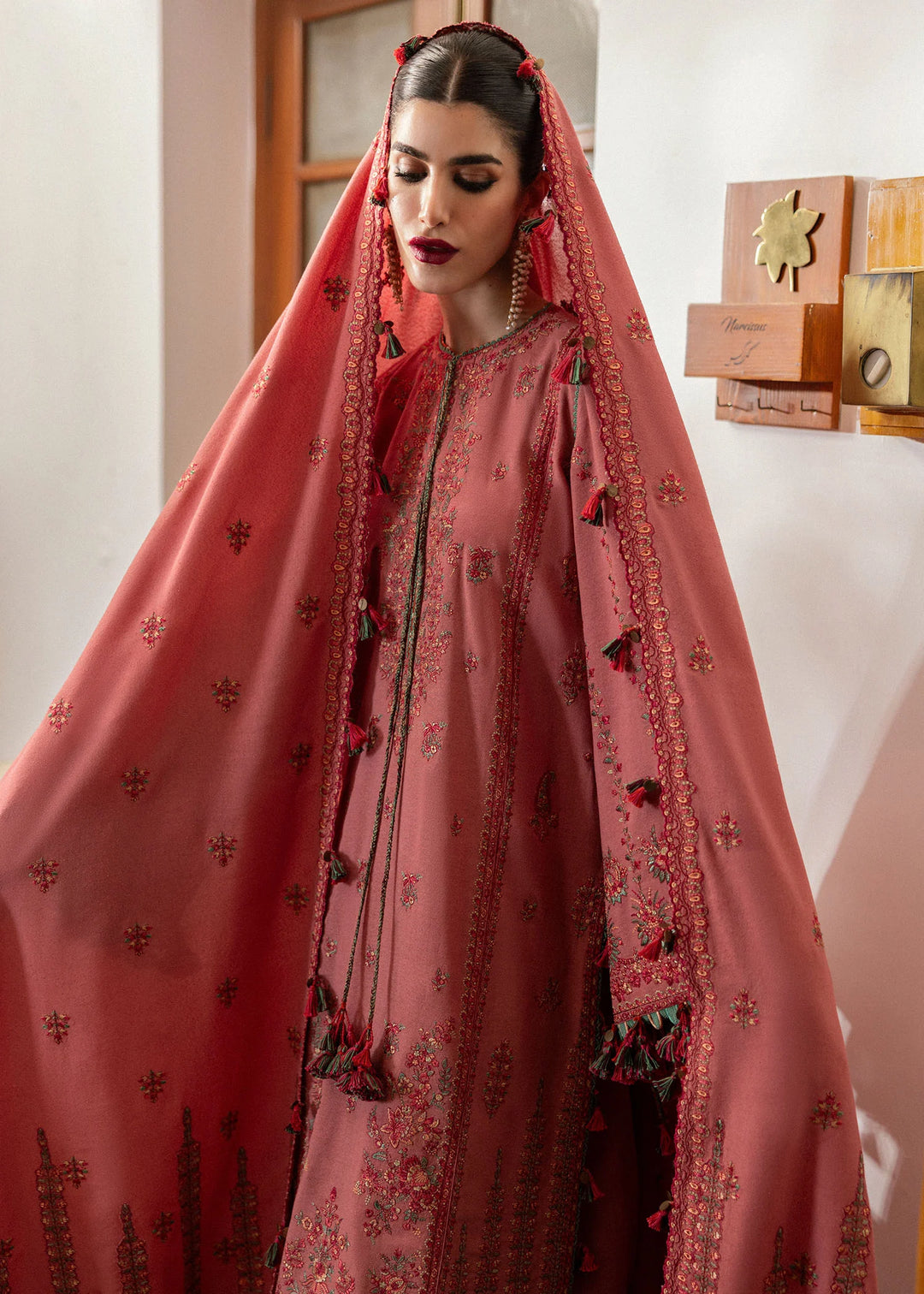 HUSSAIN REHAR WINTER COLLECTION TULLE HRSF03