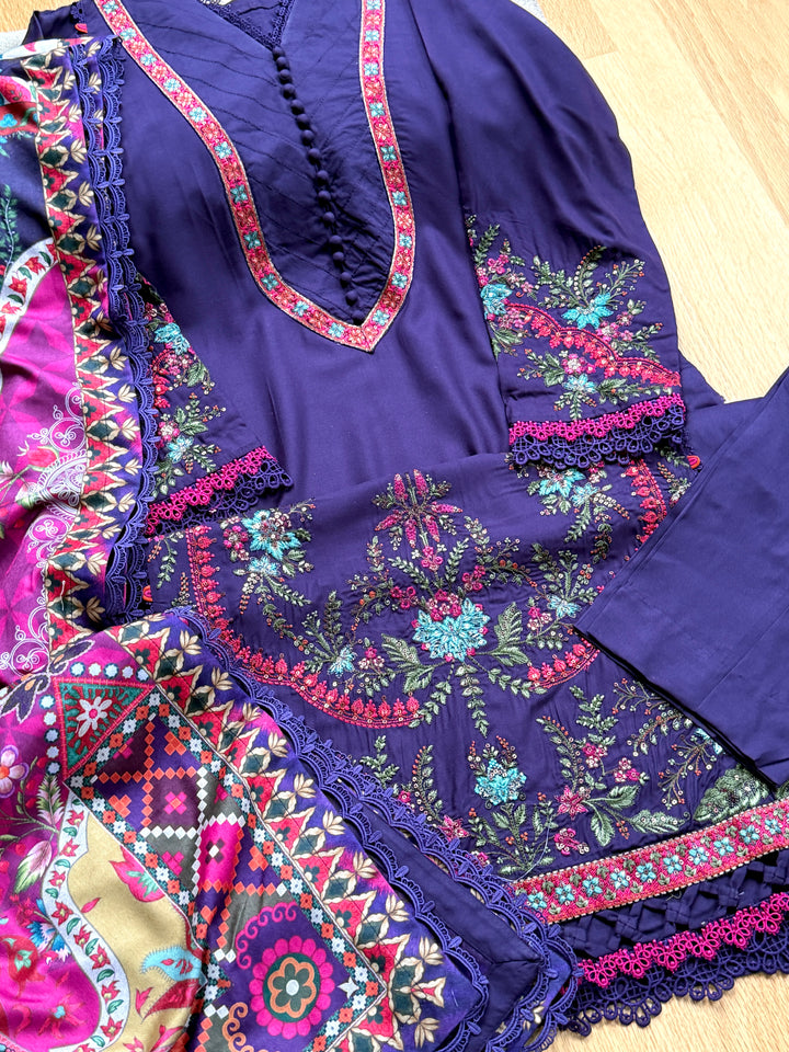 MARIAB LINEN MPRINTS WINTER COLLECTION 2A