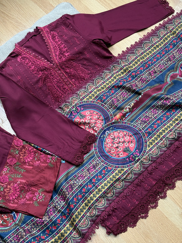 MARIAB LINEN MPRINTS WINTER COLLECTION 7B