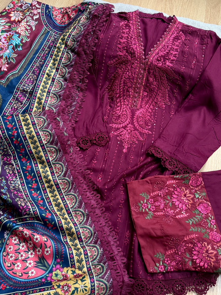 MARIAB LINEN MPRINTS WINTER COLLECTION 7B