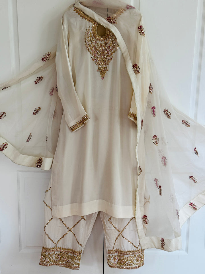 HANDWORK PARTYWEAR SUIT PRSF01