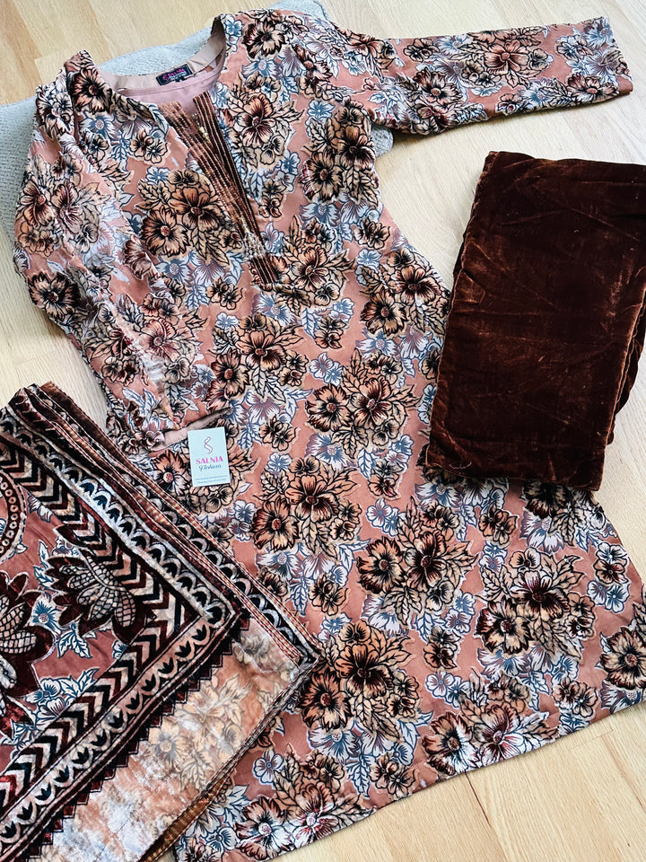 PALACHI VELVET SUIT PLSF01