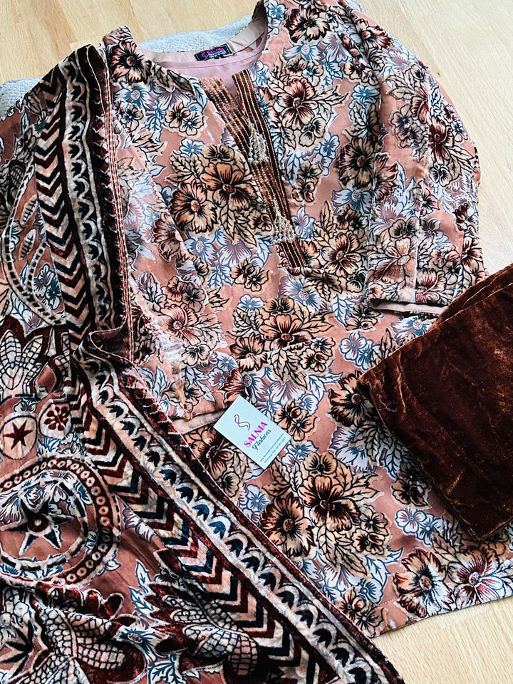 PALACHI VELVET SUIT PLSF01