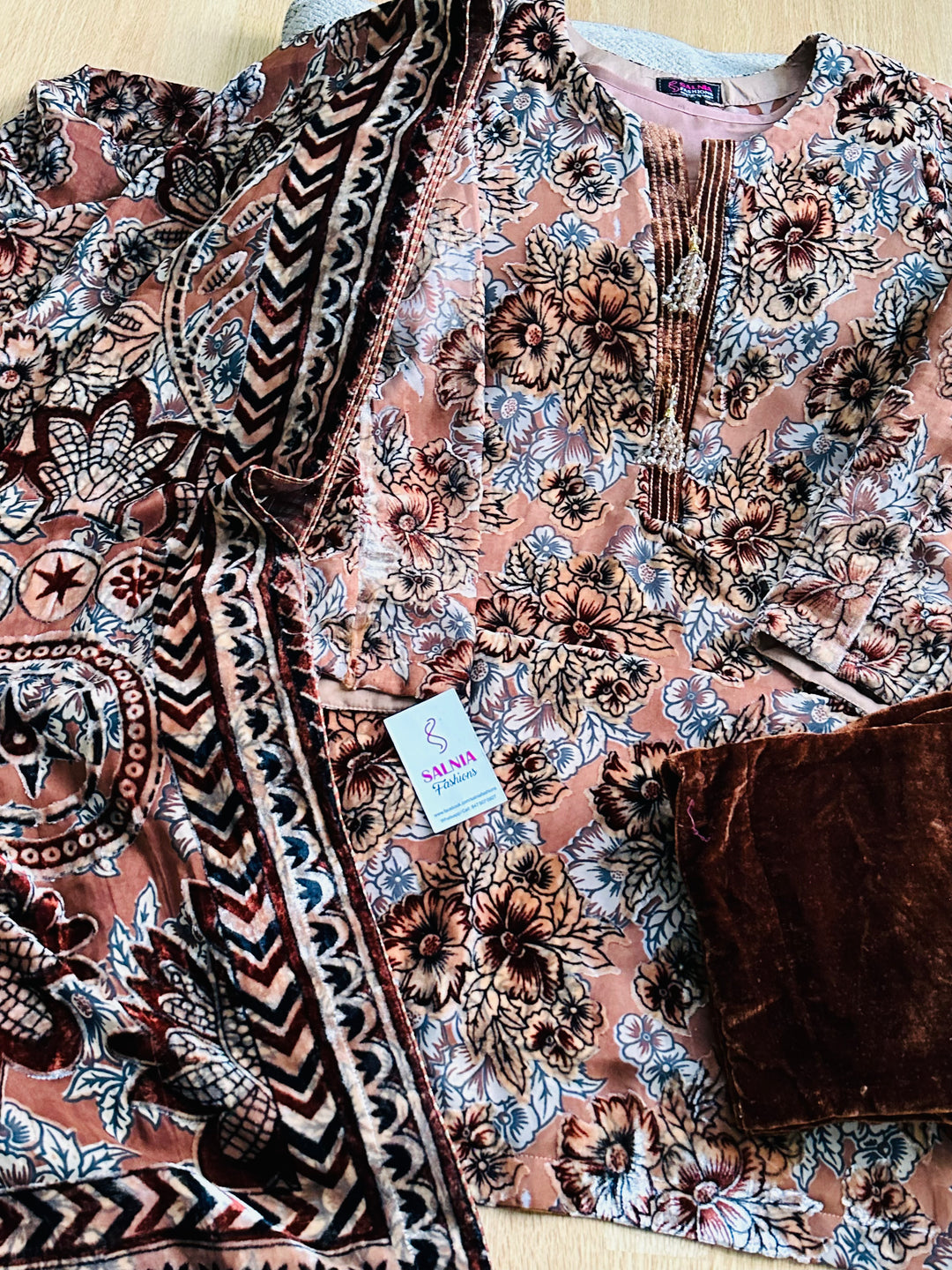PALACHI VELVET SUIT PLSF01