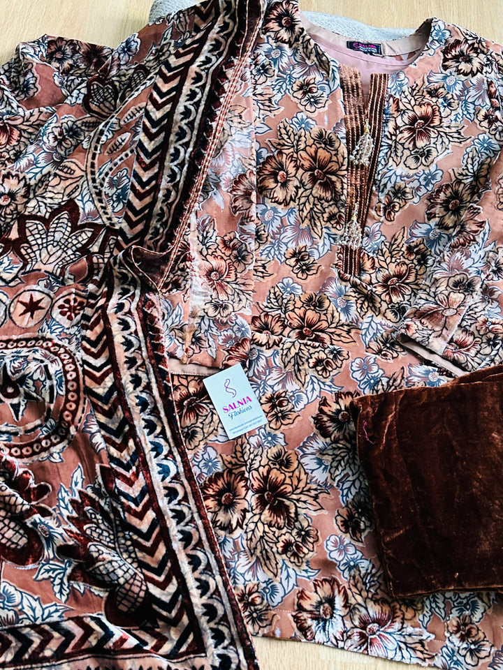 PALACHI VELVET SUIT PLSF01