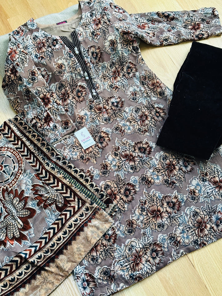 PALACHI VELVET SUIT PLSF03