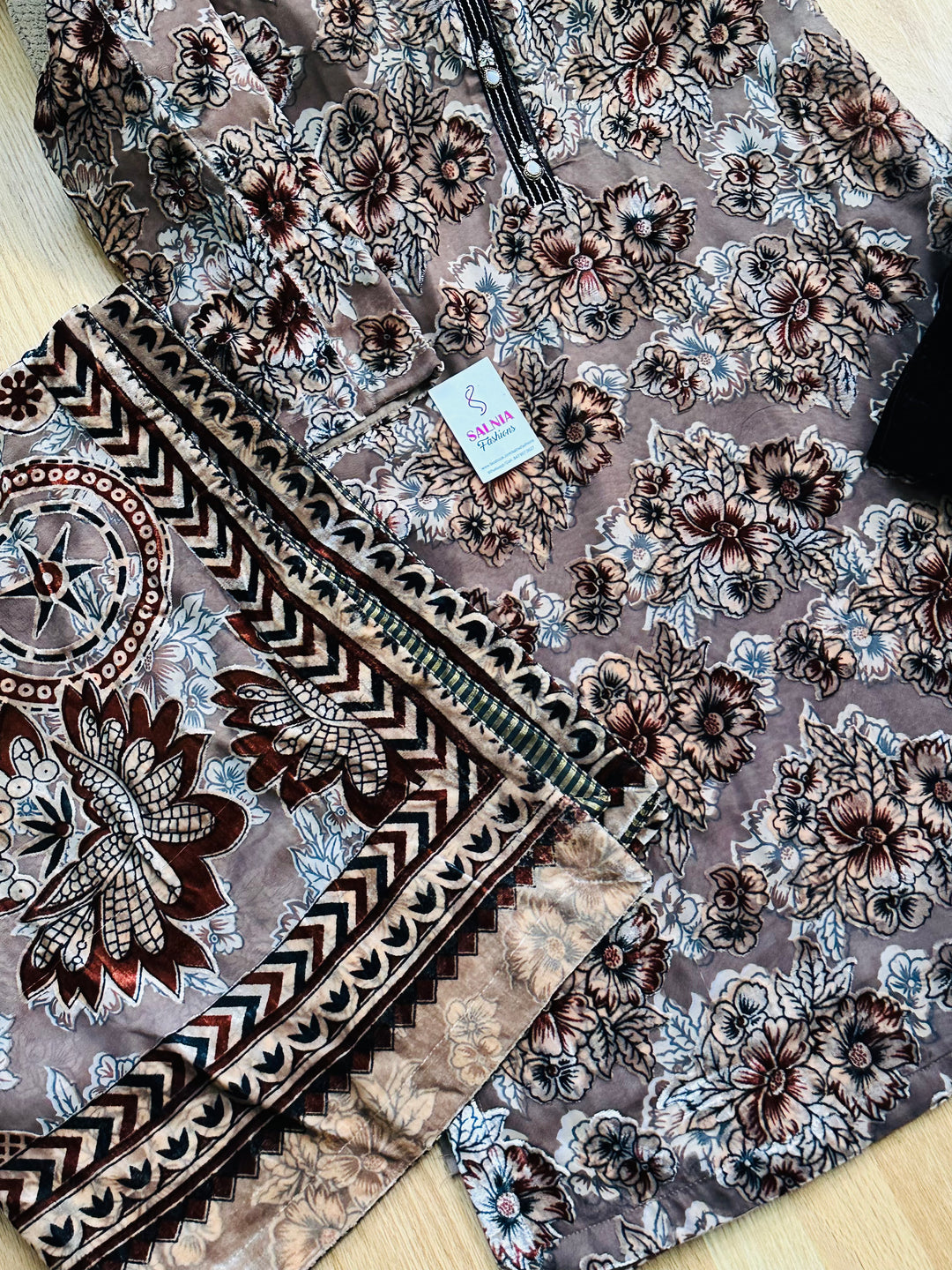 PALACHI VELVET SUIT PLSF03