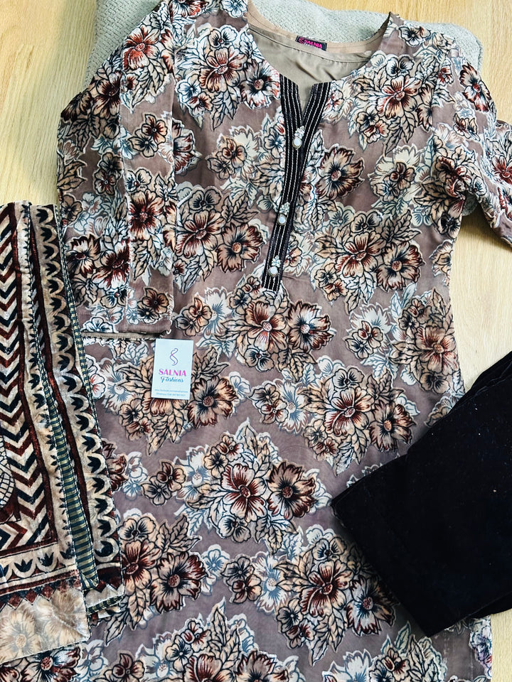 PALACHI VELVET SUIT PLSF03