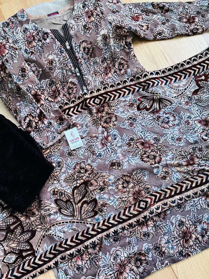 PALACHI VELVET SUIT PLSF03