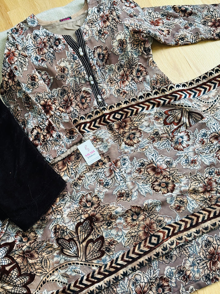 PALACHI VELVET SUIT PLSF03