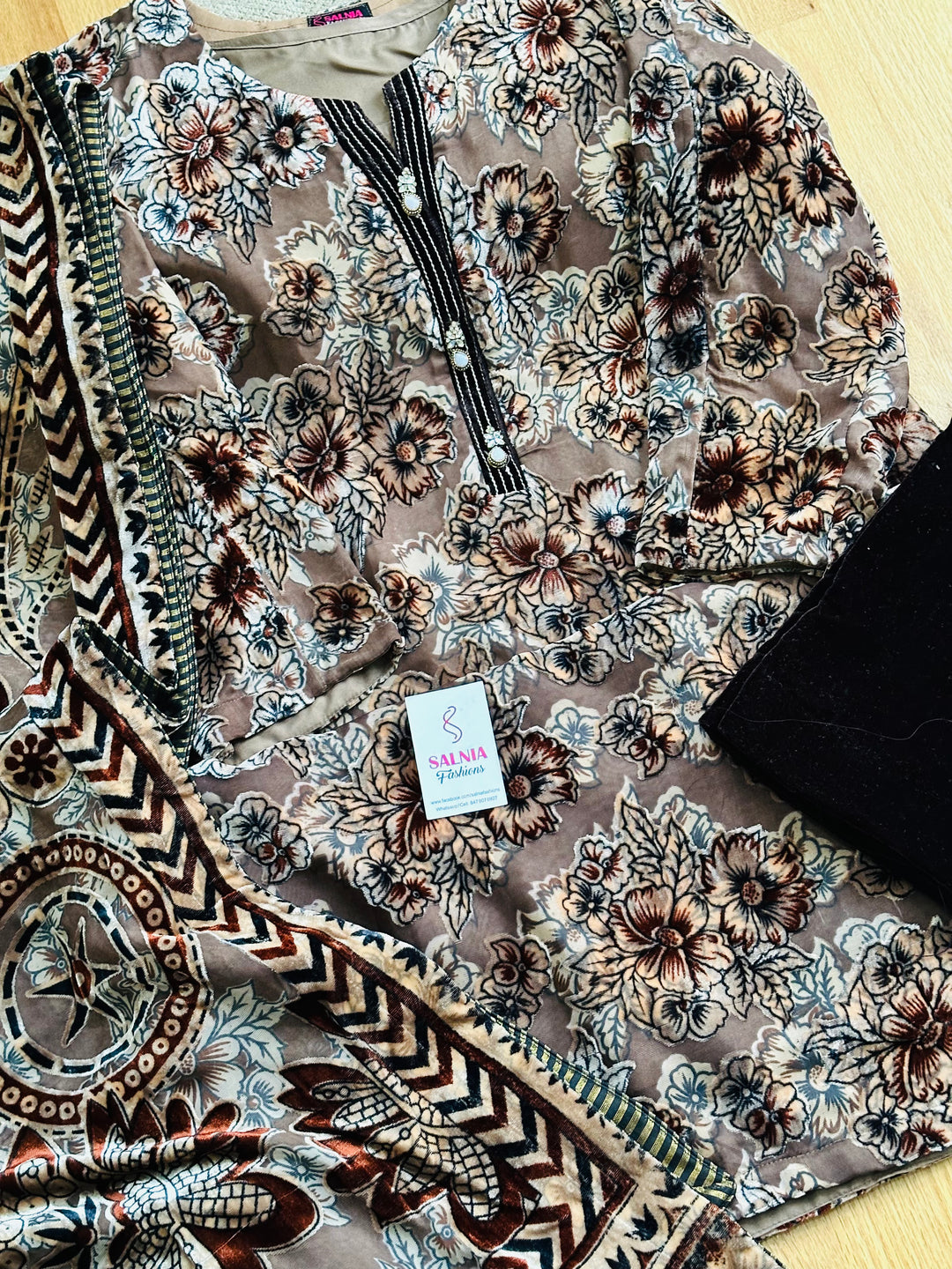 PALACHI VELVET SUIT PLSF03