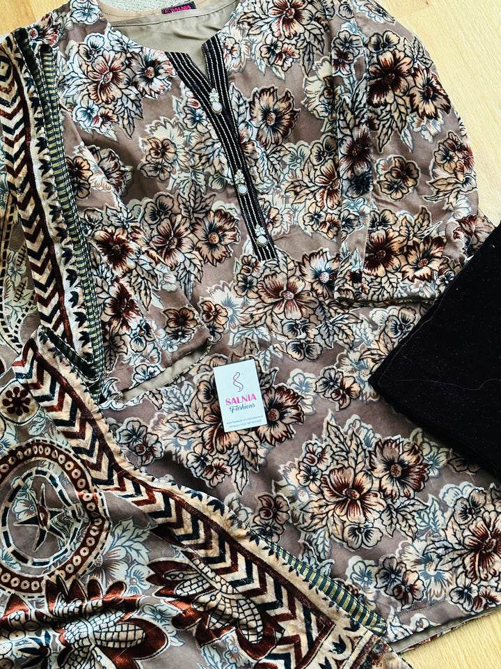 PALACHI VELVET SUIT PLSF03