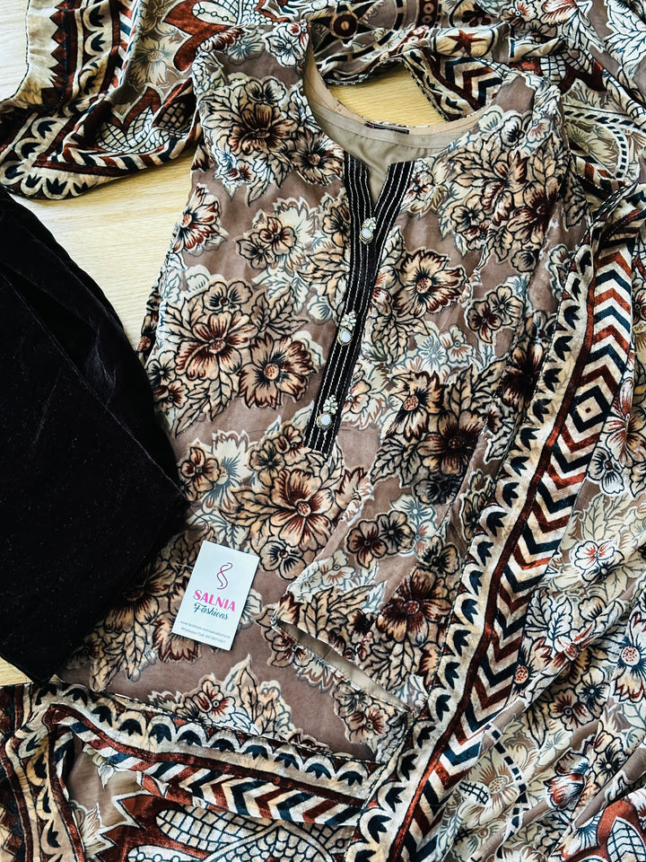 PALACHI VELVET SUIT PLSF03